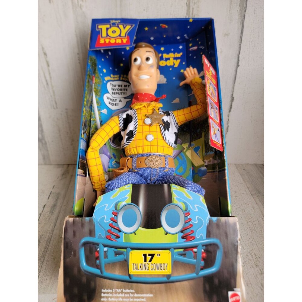 Toy story Woody tumbling talking talking cowboy‎ action figure Disney